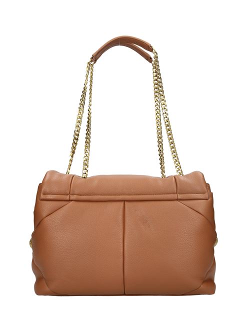 Eco-leather bag with studs LA CARRIE | STUD LC BOWLING SHOUDER BAGCUOIO
